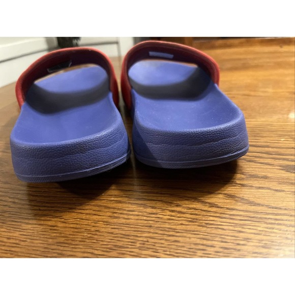 The North Face Mens Base Camp Sandal Slides Size 9 M Red & Blue Basecamp - Picture 8 of 16
